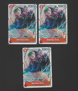 Roronoa Zoro EB04-007 SR Foil One Piece TCG Adventure on Kami's Island NM - Image 1