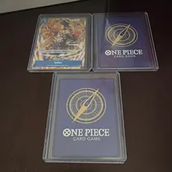 Bandai One Piece Card Game Sabo OP05-040 Blue Holo Alternate Art Character Lot 3 - Image 2