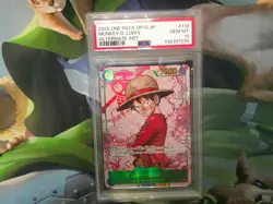 2025 One Piece Monkey.D.Luffy Alternate Art OP13-118 PSA 10 Japanese #2 - Image 1