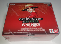 One Piece TCG Carrying On His Will English Booster Box OP13 Sealed Torn Plastic - Image 1