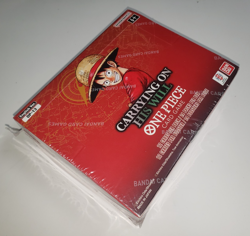 One Piece TCG Carrying On His Will English Booster Box OP13 Sealed Torn Plastic - Image 2