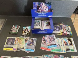 One Piece Card Game - OP14 The Azure Sea's Seven Booster Box opened (with 7 SR) - Image 3