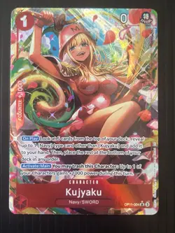 Kujyaku Alt Art OP11-004 SR A Fist of Divine Speed English One Piece TCG NM - Image 1