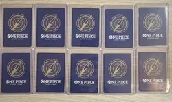 10 Lot- One Piece TCG Monkey D. Luffy 3rd Anniversary Promo Alt Art ST01-012 NM - Image 2