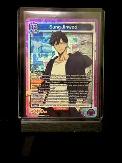 SUNG JINWOO SR UE17BT/SLG-1-022 UNION ARENA SOLO LEVELING NM - Image 1