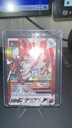 Bandai Union Arena Asta Rare Battle Winner UEP/BGV-1-075 Black Clover SEALED - Image 1