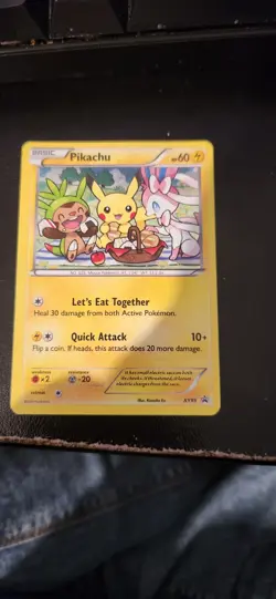 Pokemon Pikachu TCG XY95 Black Star Promo Holo Card Light Played! - Image 1