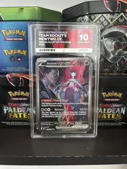 Pokemon TCG Team Rocket's Mewtwo Destined Rivals 231/182 - ACE10 w/ PERFECT SUBS - Image 2