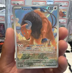 Pokemon TCG Tauros 096/086 Chaos Rising Mega Evolutions Full Art English Mint - Image 1