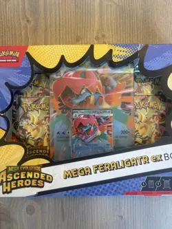 Pokemon TCG: Mega Evolution Ascended Heroes - Mega Feraligatr ex Box - Image 2