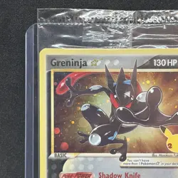 Sealed Greninja Gold Star SWSH144 Black Star Promo Celebrations Pokemon NM - Image 2