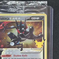 Sealed Greninja Gold Star SWSH144 Black Star Promo Celebrations Pokemon NM - Image 3