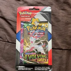 Pokemon 2-Pack Pin Blister: Evolving Skies, Chilling Reign + Jirachi Pin (1x) - Image 1