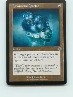 Liquimetal Coating - U28 - MTG - The Brothers' War: Retro Frame Artifacts (BRR) - Image 1