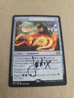 Lashwrithe Signed By Jason Felix Magic the Gathering - Image 1