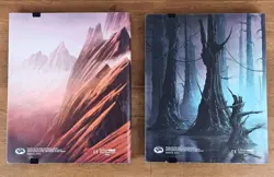 Set of 2 Magic The Gathering Ultra Pro 9-Pocket Binder: Unstable Mountain Swamp - Image 2