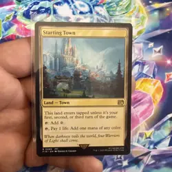 MTG Final Fantasy (FIN) Starting Town #0289 NM Rare Land - Image 1