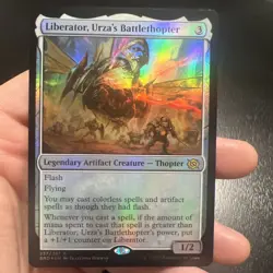 Liberator, Urza's Battlethopter - Foil - Extended Art PL/MP, English MTG The Bro - Image 1