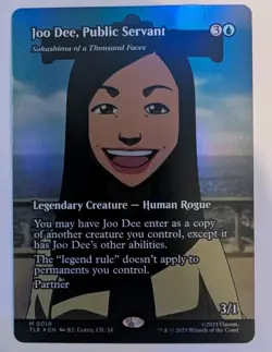 Joo Dee, Public Servant - Sakashima of a Thousand Faces TLE #18 Foil NM - Image 1