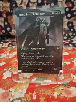 Magic The Gathering Bloodthirsty Conqueror Full Art - Image 1