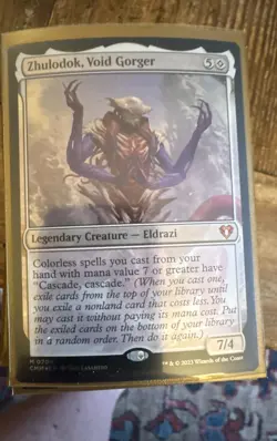 Zhulodok, Void Gorger Commander Masters Foil - Image 1