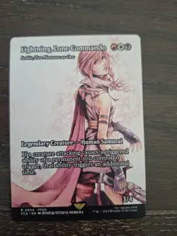 Lightning, Lone Commando - Isshin, Two Heavens as One FINAL FANTASY NM MTG - Image 1