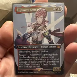 MTG Lightning, Army of One 0400 Mythic Regular Final Fantasy EN - Image 1