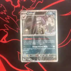 Crobat MEP 076 Chaos Rising Prerelease Promo Stamped - NM - Image 2