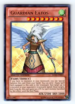 Yugioh Guardian Eatos LC03-EN003 Ultra Rare - NM 💎 - Image 1