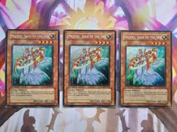 3x Yugioh STON-EN062 Meltiel Sage of the Sky Secret Rare 1st Ed LP Light Play x3 - Image 1
