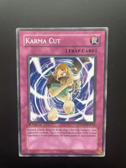 Yugioh Karma Cut SDDE-EN034 1st Edition Common LP/MP - Image 1