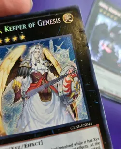Tiras + Adreus Secret Rare Unl Edition GENF-EN044 GENF-EN086 LP/MP Yugioh Lot - Image 2