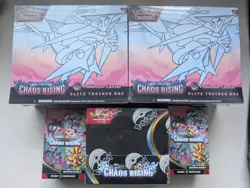 Chaos Rising Pokemon Center ETB bundle 1x Booster Box, 2x Bundles, 2x PC ETB - Image 1