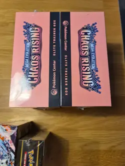 Chaos Rising Pokemon Center Bundle 1x Booster Box, 2x Bundles, 2x PC ETB - Image 3