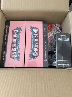 Chaos Rising PKC Bundle | 2x PKC ETB | 2x BOOSTER BUNDLE | 1x BOOSTER BOX - Image 2