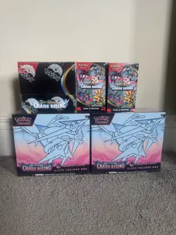 Chaos Rising Pokemon Center Bundle: 1x Booster Box, 2x Bundles, 2x PC ETB - Image 1