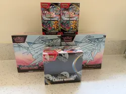 Chaos Rising Pokemon Center Bundle: 1x Booster Box, 2x Bundles, 2x PC ETB - Image 1