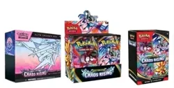 POKEMON CENTER CHAOS RISING COMPLETE SET. 1X BOOSTER BOX. 2X PC ETB. 1X BUNDLE - Image 1