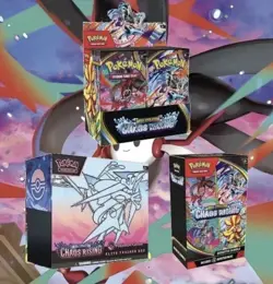Chaos Rising Pokemon Center Bundle 1x Booster Box 1x B Bundle 1x PC ETB - Image 1