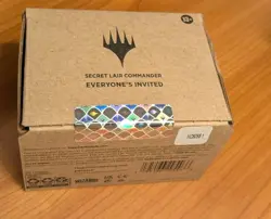 Secret Lair Commander Deck - Everyone's Invited mtg magic the gathering SEALED - Image 1