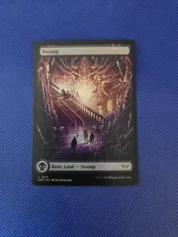 Swamp - Full Art - Foil - Duskmourn - 274 - Land - MTG - Image 1