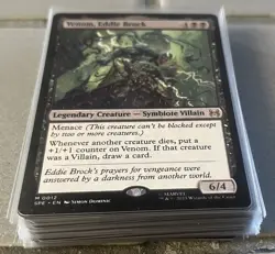MTG Magic: The Gathering Spider-Man 30 Card Black Welcome Deck SDCC Exclusive - Image 1
