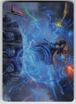 Flusterstorm Art Card (Gold-Stamped Signature) Modern Horizons 3 54 NM - Image 1
