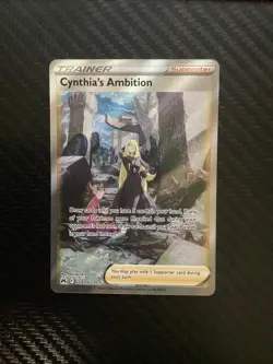 Cynthia’s Ambition GG60/GG70 Galarian Gallery Pokemon Card Crown Zenith NM - Image 1