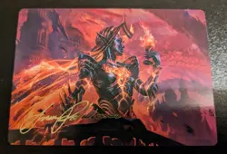 Ayara, Furnace Queen 21/81 Gold Stamped Art Series March Of The Machine MTG - Image 1