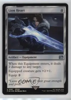 Lion Heart Foil Magic: Final Fantasy FIN #0261 - Image 1