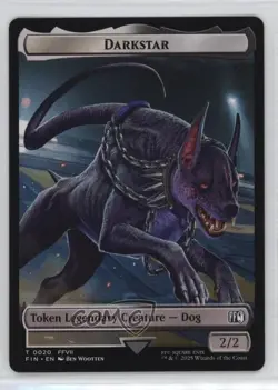 Angelo // Darkstar Foil Magic: Final Fantasy FIN Tokens #0019/0020 - Image 2