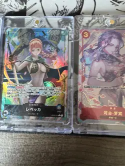One Piece Card Game Chinese 1st Anniversary Luffy Zoro Sanji Robin Chopper Set - Image 4