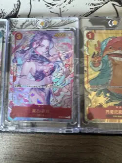 One Piece Card Game Chinese 1st Anniversary Luffy Zoro Sanji Robin Chopper Set - Image 5