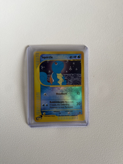 Squirtle 132/165 Expedition Base Set Reverse Holo Excellent/Mint Vintage Pokemon - Image 1